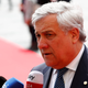 Parliament president Antonio Tajani in Sibiu.